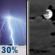 Thursday Night: Chance Showers And Thunderstorms then Mostly Cloudy