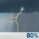 This Afternoon: Showers and thunderstorms. Mostly cloudy. High near 62, with temperatures falling to around 56 in the afternoon. East northeast wind around 8 mph. Chance of precipitation is 80%. New rainfall amounts less than a tenth of an inch possible. This Afternoon: Showers And Thunderstorms