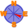 Wind from ESE