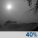 Saturday Night: Chance Light Snow And Patchy Blowing Snow